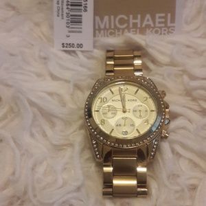 Gold plated watch